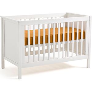 Babybed met verstelbare bedbodem, Teddington SO'HOME. Licht hout materiaal. Maten 60 x 120 cm. Wit kleur