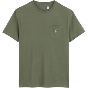 Recht T-shirt met ronde hals POLO RALPH LAUREN. Katoen materiaal. Maten S. Groen kleur