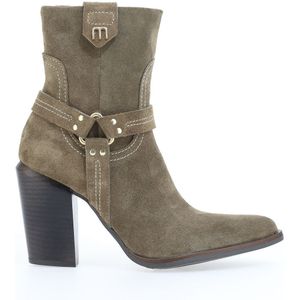 Leren santiags bottines MJUS. Leer materiaal. Maten 39. Groen kleur