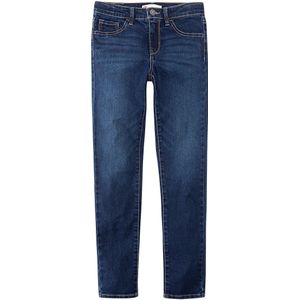 Skinny Jeans 710 Super LEVI'S KIDS. Katoen materiaal. Maten 12 jaar - 150 cm. Blauw kleur