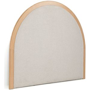 Gewatteerd hoofdbord, Archile LA REDOUTE INTERIEURS. Stof materiaal. Maten 160 cm. Beige kleur