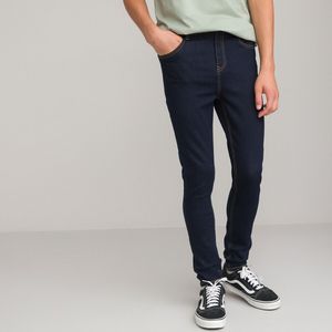 Skinny jeans LA REDOUTE COLLECTIONS. Katoen materiaal. Maten 14 jaar - 162 cm. Blauw kleur