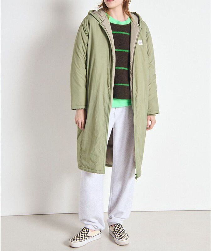 ZOTCITY - AMERICAN VINTAGE - Lange Parka - Groen - Polyamide