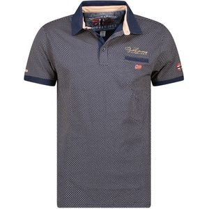 Polo met korte mouwen Kinflat GEOGRAPHICAL NORWAY. Katoen materiaal. Maten M. Grijs kleur