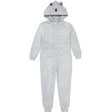Onesie in fleece met kap, koala motief LA REDOUTE COLLECTIONS. Polyester materiaal. Maten 4 jaar - 102 cm. Beige kleur