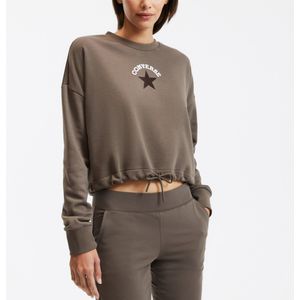 Converse - Chuck Crew - Sweater - Groen - Biokatoen