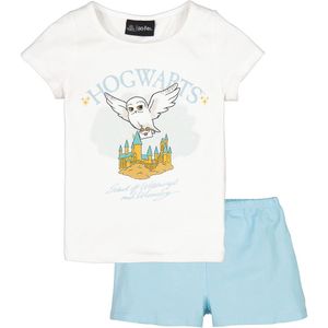 Pyjashort Harry Potter HARRY POTTER. Katoen materiaal. Maten 8 jaar - 126 cm. Wit kleur