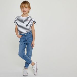 Skinny jeans LA REDOUTE COLLECTIONS. Katoen materiaal. Maten 6 jaar - 114 cm. Blauw kleur