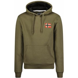 Geographical Norway - Hoodie Fondant - Groen - Polyester