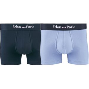 Set van 3 boxershorts EDEN PARK. Katoen materiaal. Maten XL. Blauw kleur