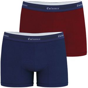 Set van 2 boxershorts Premium Tailor EMINENCE. Katoen materiaal. Maten M. Blauw kleur