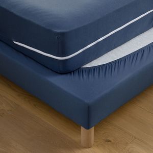 La Redoute Intérieurs - Volledige Matrashoes - Marineblauw - 100% Katoen Jersey