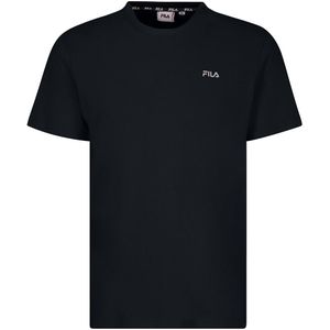 T-shirt korte mouwen, klein logo Berloz FILA. Katoen materiaal. Maten XXL. Zwart kleur