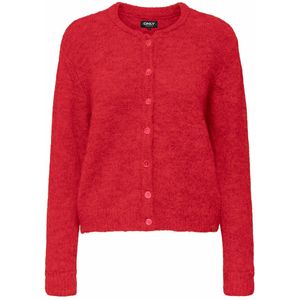 ONLY - ONLMAGGIE - Gebreid Vest - Rood