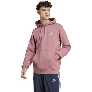 Hoodie met klein logo ADIDAS SPORTSWEAR. Katoen materiaal. Maten XS. Roze kleur