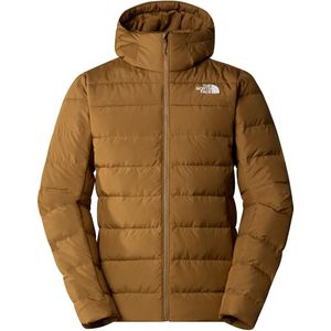 Donsjas met kap en ritssluiting THE NORTH FACE. Polyester materiaal. Maten S. Kastanje kleur