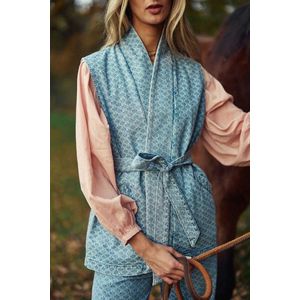 LA PETITE ÉTOILE - VERANY - Mouwloos Jeansvest - Blauw