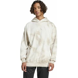 ADIDAS SPORTSWEAR - Hoodie - Tie & Dye Effect - Beige - Katoen