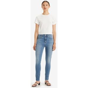 Jeans 721™ High Rise Skinny LEVI'S. Denim materiaal. Maten Maat 29 (US) - Lengte 32. Blauw kleur