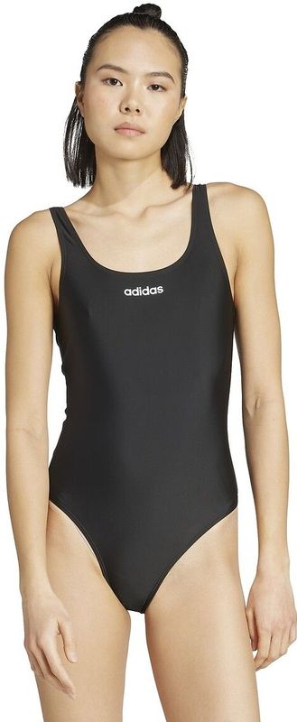 adidas Badpak - U-Rug - Zwart - Gerecycled Polyamide - Chloorbestendig