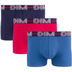 Set van 3 boxershorts Powerful DIM. Katoen materiaal. Maten M. Rood kleur