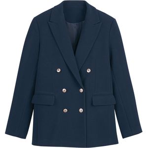 La Redoute Collections - Auriane - Officier Colbert - Marineblauw - Polyester