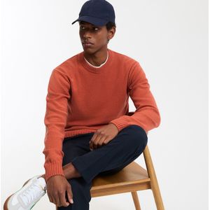 LA REDOUTE COLLECTIONS - Trui - Oranje - Katoen - Fijn Tricot