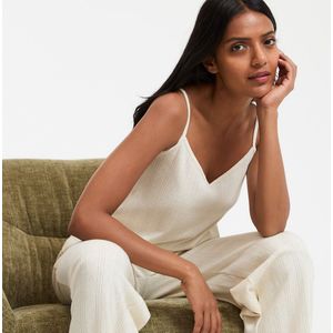 LA REDOUTE COLLECTIONS - 3-delige Pyjama - Ivoor - Jersey Materiaal