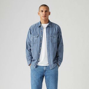 LEVI'S - Jackson Worker - Hemd - Gestreept - Katoen