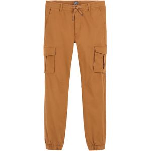LA REDOUTE COLLECTIONS - Cargo Broek - Kastanje Kleur - Katoen