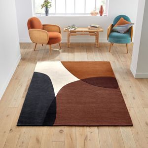 Vloerkleed in wol, Urbana LA REDOUTE INTERIEURS. Wol materiaal. Maten 200 x 290 cm. Multicolor kleur