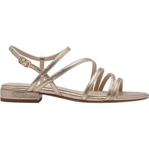 Platte sandalen met bandjes TAMARIS. Synthetisch materiaal. Maten 37. Beige kleur