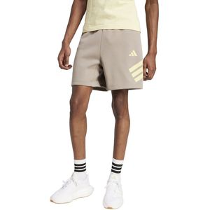 ADIDAS - Future Icons 3-Stripes - Korte Broeken - Kastanje - Polyester