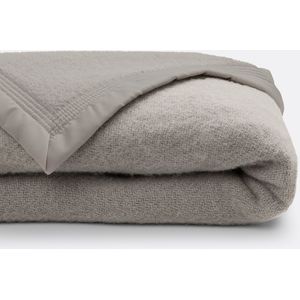 La Redoute Interieurs - Deken - Licht Taupe - 100% Woolmark Wol
