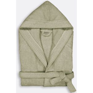 LA REDOUTE INTERIEURS - Badjas - Theegroen - 100% Katoen - Bouclette Badstof 450 g/m2