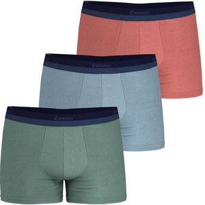 Set van 3 boxershorts premium Studio EMINENCE. Katoen materiaal. Maten L. Blauw kleur