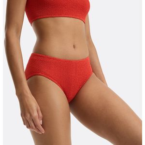 LA REDOUTE COLLECTIONS - Bikinislip - Koraal - Hoge Slip