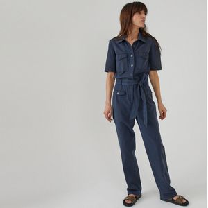 LA REDOUTE COLLECTIONS - Jumpsuit - Blauw - Tencel/Lyocell