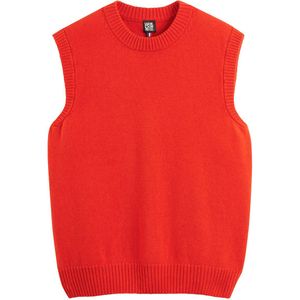 LA REDOUTE COLLECTIONS - Gebreide Trui - Oranje - Wol en Kasjmier