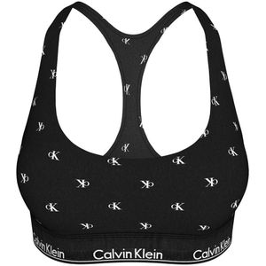 Bustier met logo Modern Cotton CALVIN KLEIN UNDERWEAR. Katoen materiaal. Maten S. Zwart kleur