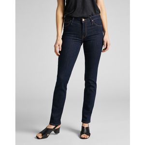 Slim jeans Elly, hoge taille LEE. Denim materiaal. Maten Maat 31 (US) - Lengte 31. Blauw kleur