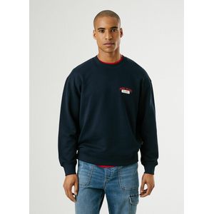 Pepe Jeans - PM5800014 - Sweater - Marineblauw - Casual - Katoen