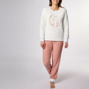 DODO - Pyjama - Wit/Roze - Polyester