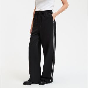 LA REDOUTE COLLECTIONS - Broek met Wijde Pijpen - Zwart - Hoge Taille - Polyester