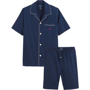 Pyjashort ensemble POLO RALPH LAUREN. Katoen materiaal. Maten S. Blauw kleur