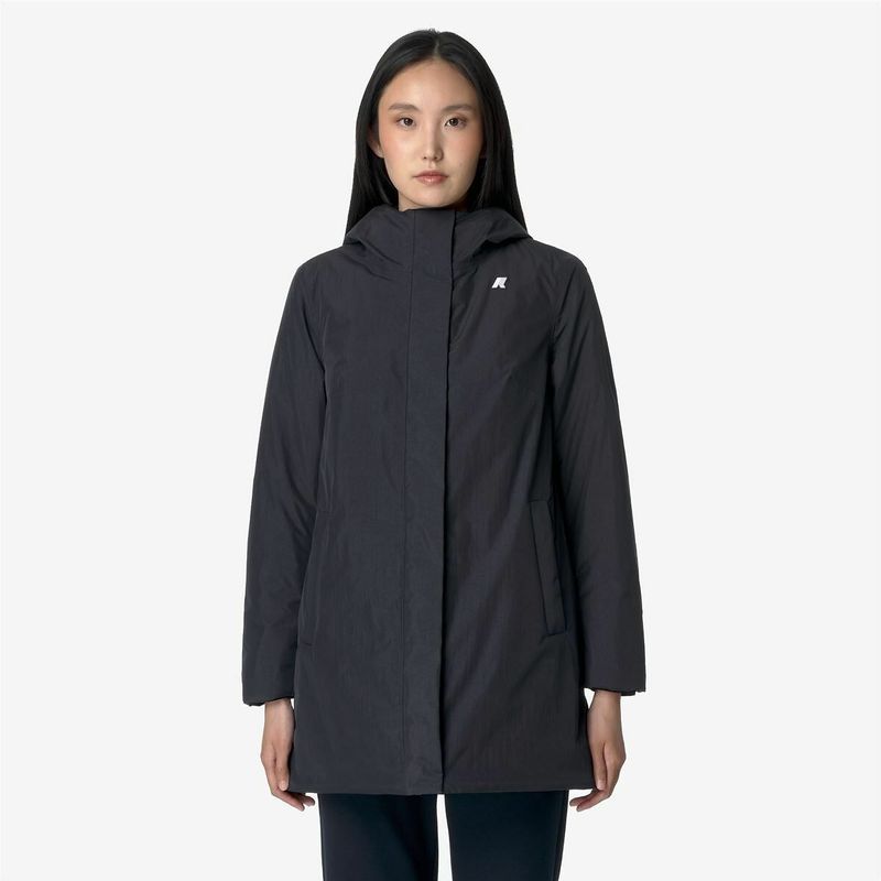 K-Way, Dames, Mantels, Blauw, Maat: 2XL Poliester,