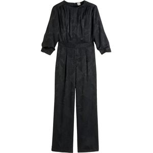 LA REDOUTE COLLECTIONS - Jumpsuit - Zwart - Polyester - Wijde 3/4 Mouwen
