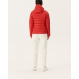 Lichte donsjas met kap CLOE JOTT. Polyamide materiaal. Maten XS. Rood kleur