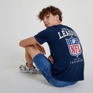 T-shirt NFL NFL. Katoen materiaal. Maten S. Blauw kleur