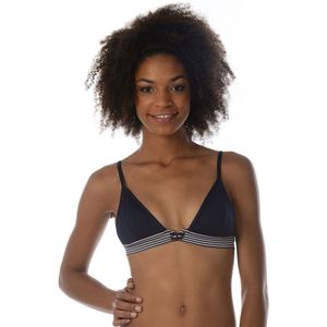 Bikini triangelbeha, Daddo Basil BANANA MOON.  materiaal. Maten 42 FR - 40 EU. Blauw kleur